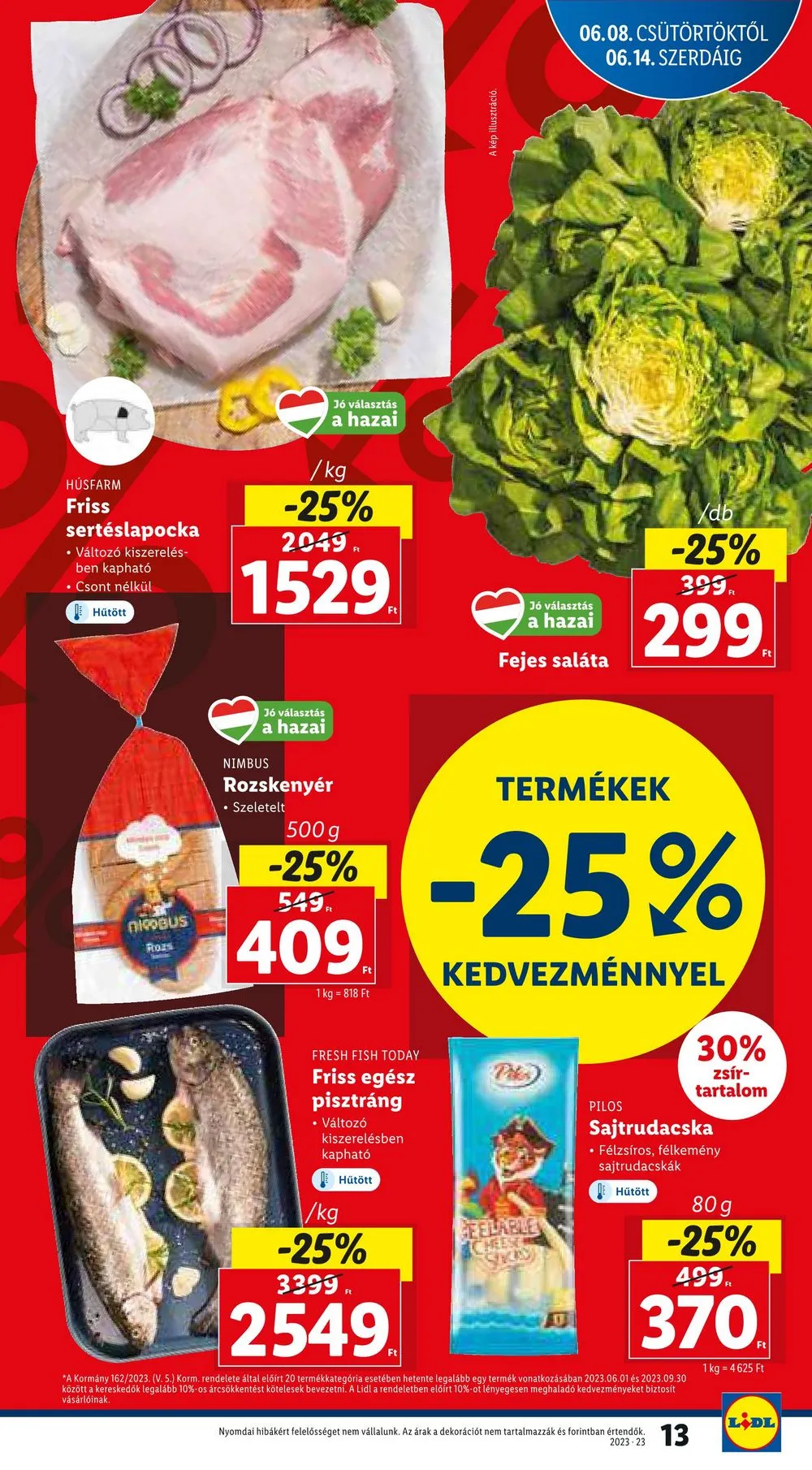 Lidl akciós újság 06.08–06.14 – 13. oldal