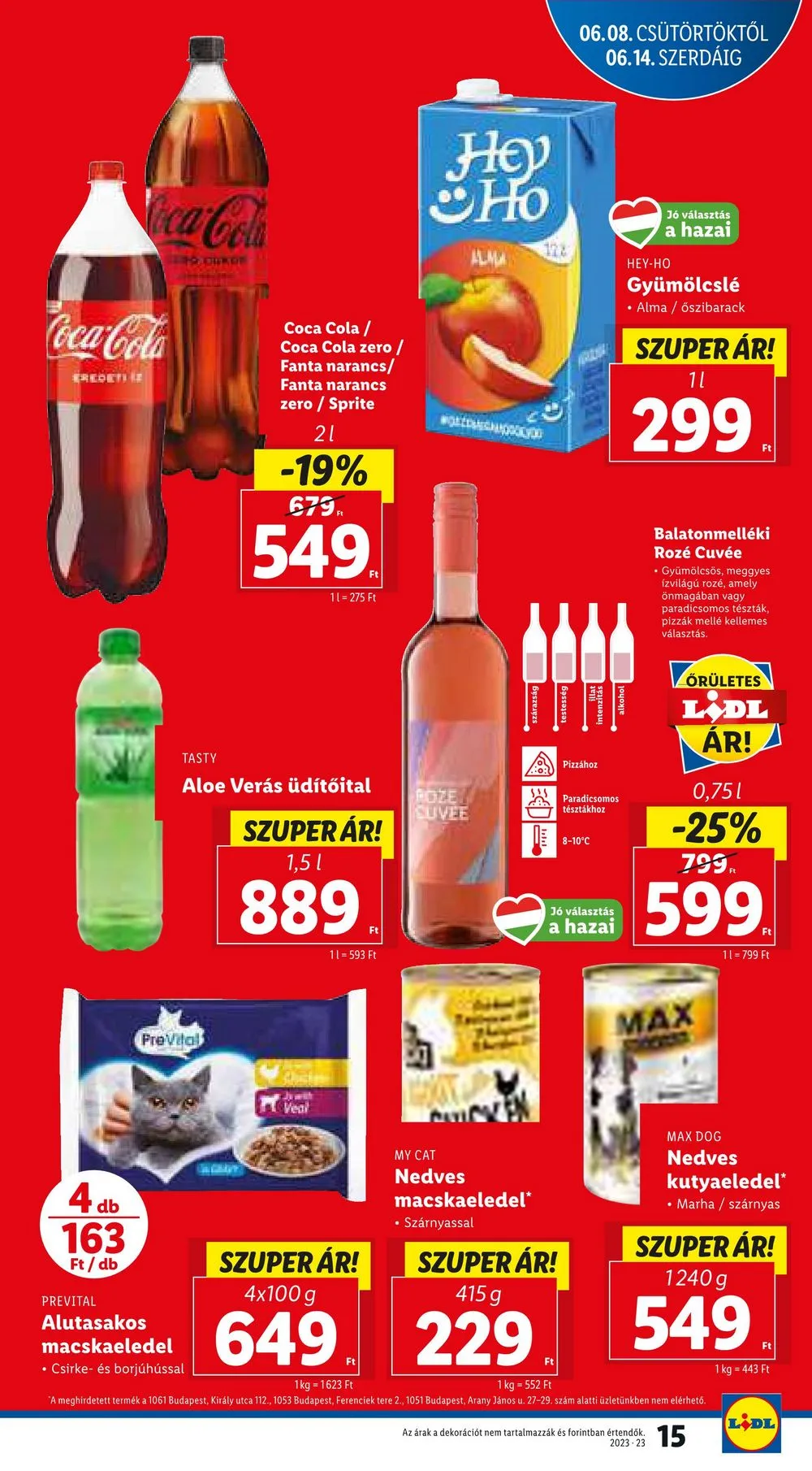 Lidl akciós újság 06.08–06.14 – 15. oldal