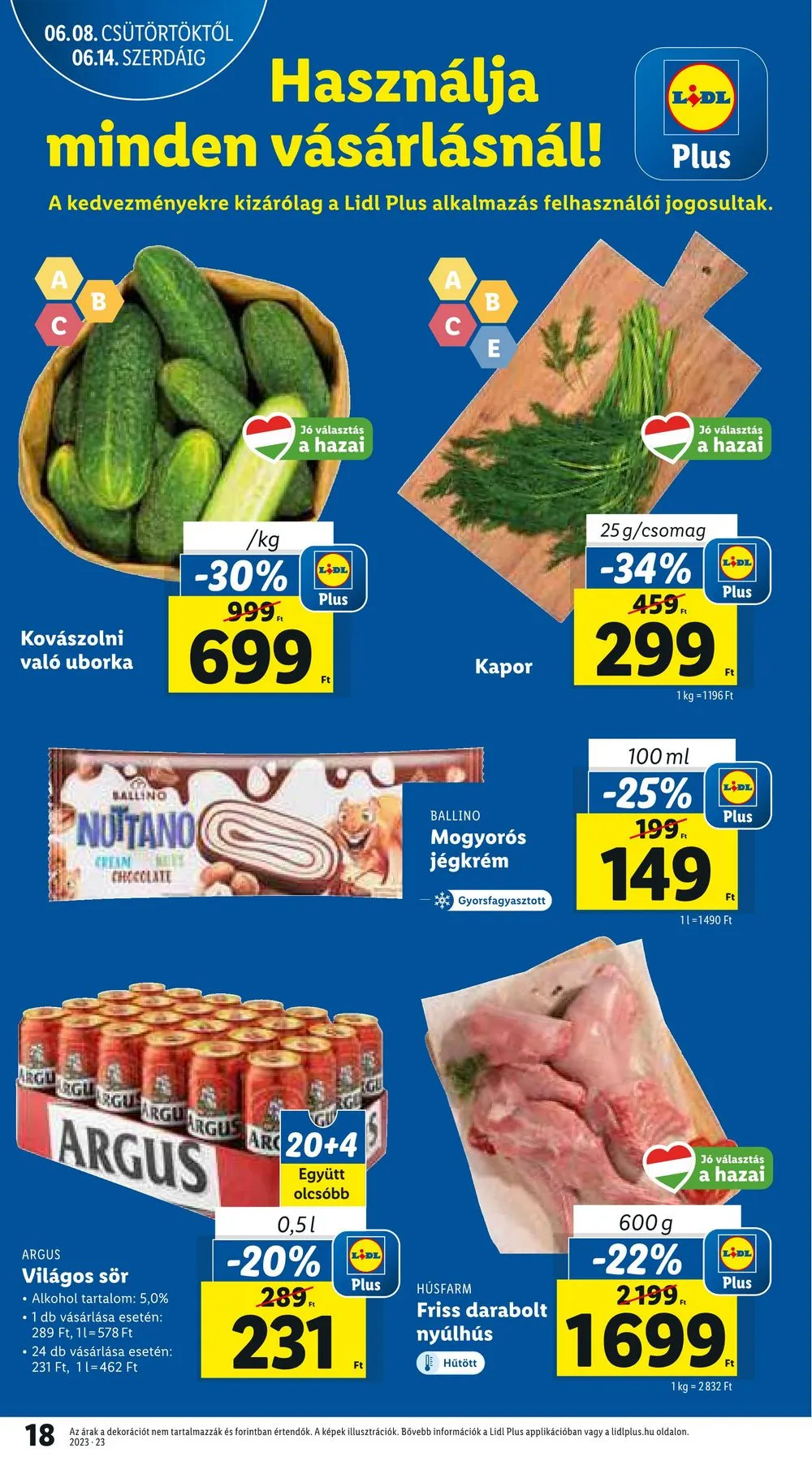 Lidl akciós újság 06.08–06.14 – 18. oldal