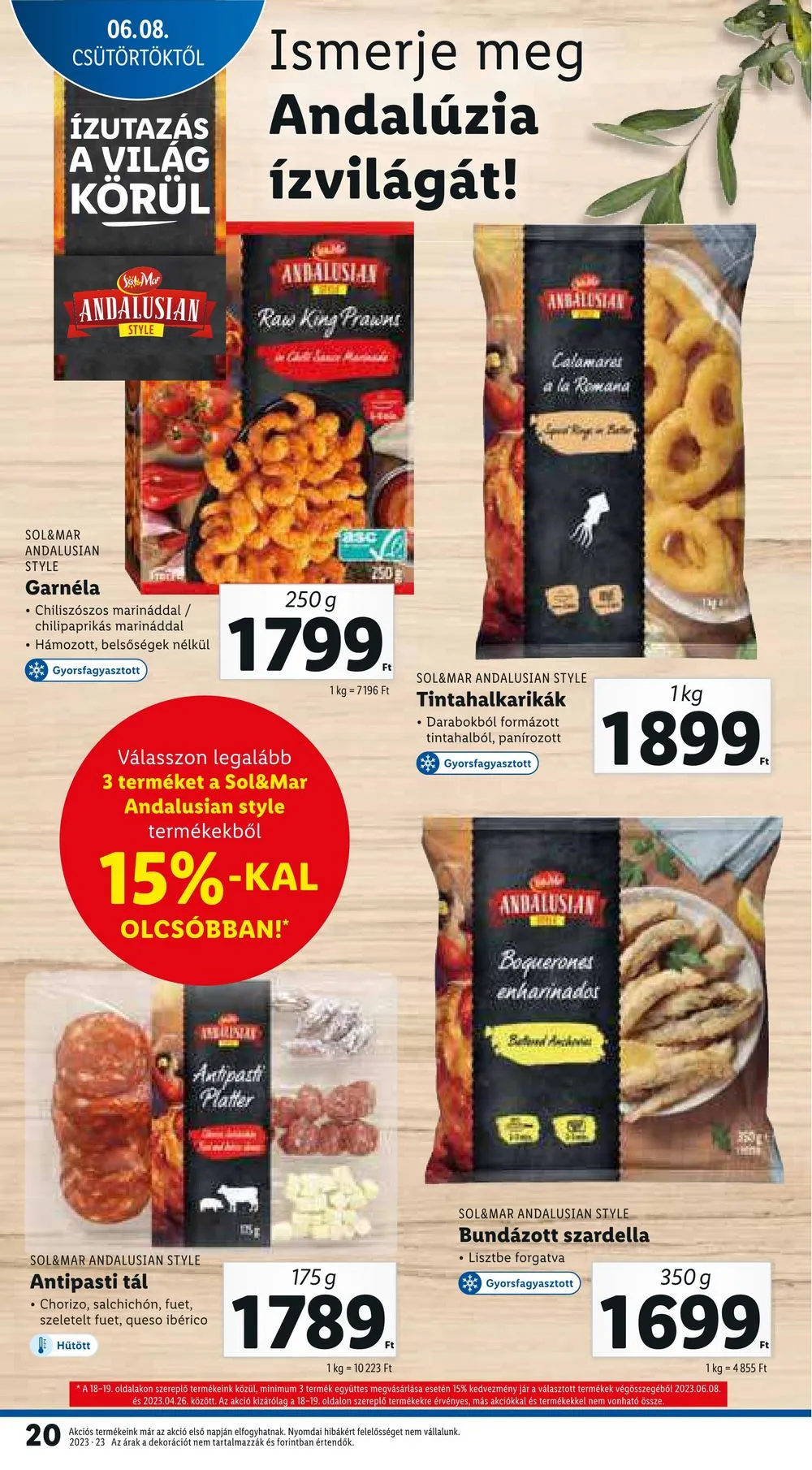 Lidl akciós újság 06.08–06.14 – 20. oldal