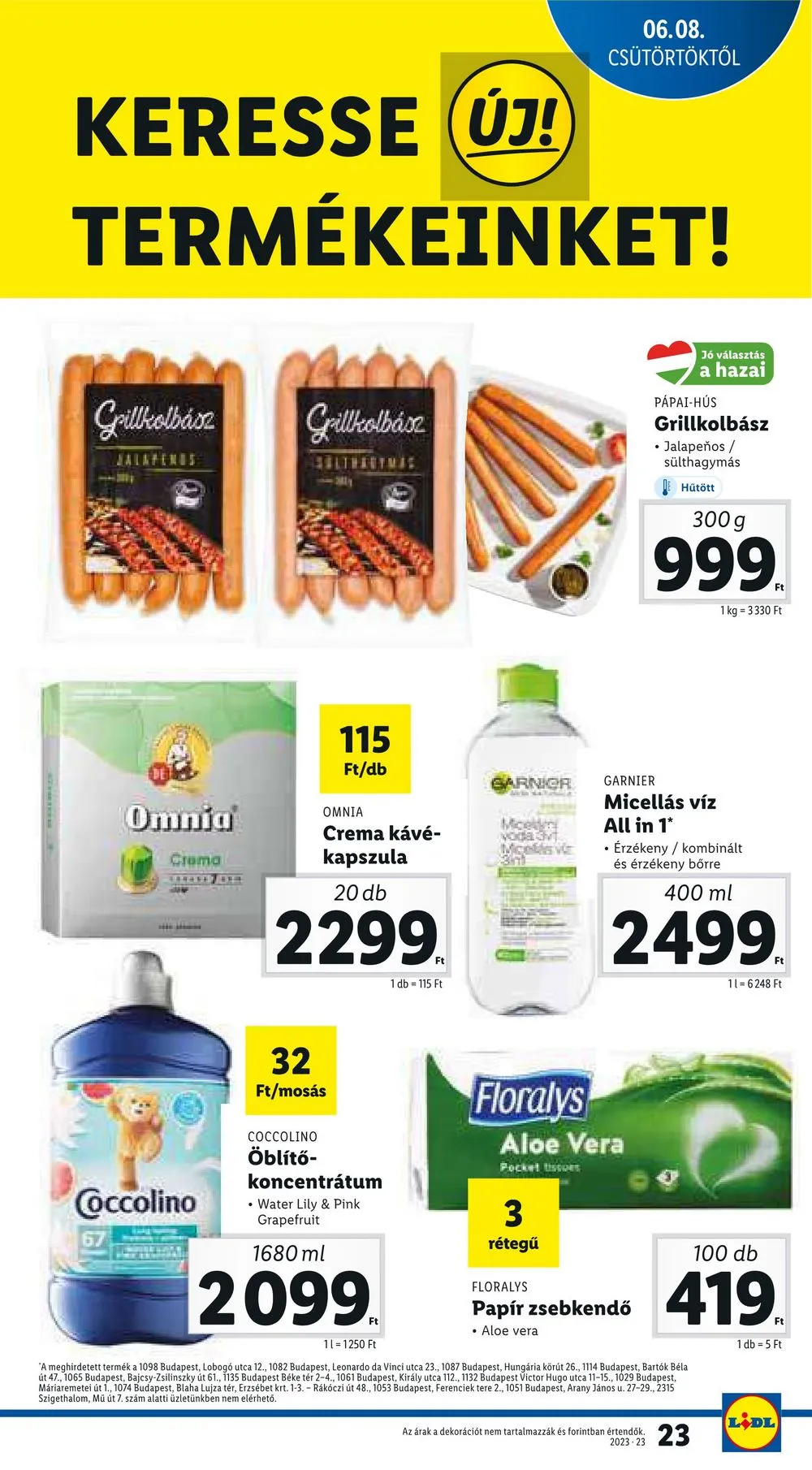 Lidl akciós újság 06.08–06.14 – 23. oldal