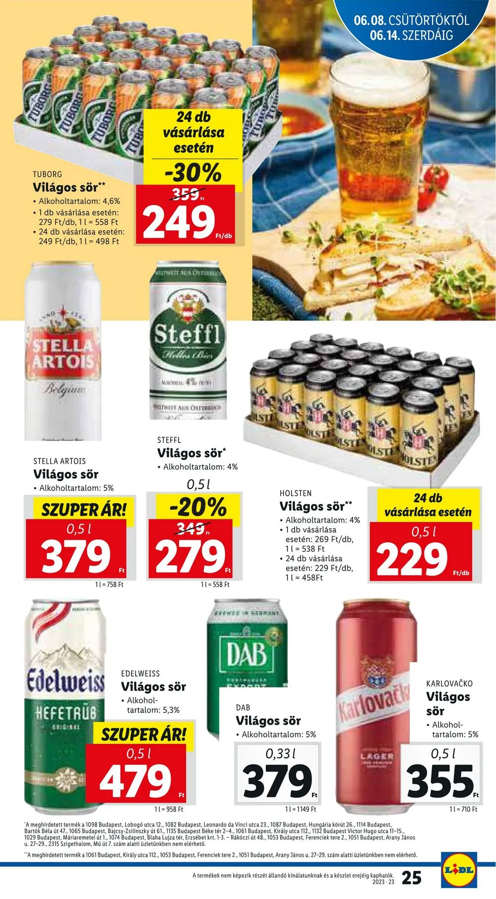 Lidl akciós újság 06.08–06.14 – 25. oldal
