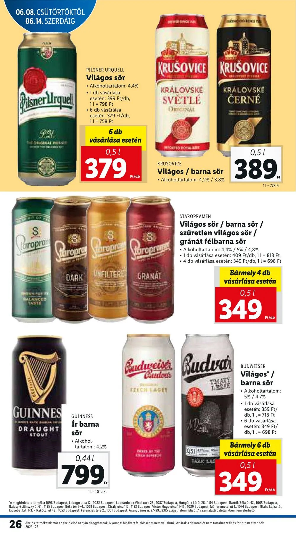 Lidl akciós újság 06.08–06.14 – 26. oldal