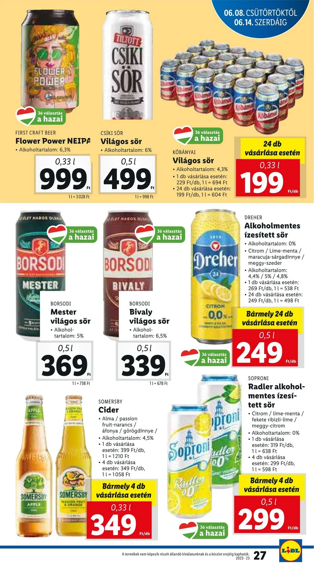 Lidl akciós újság 06.08–06.14 – 27. oldal