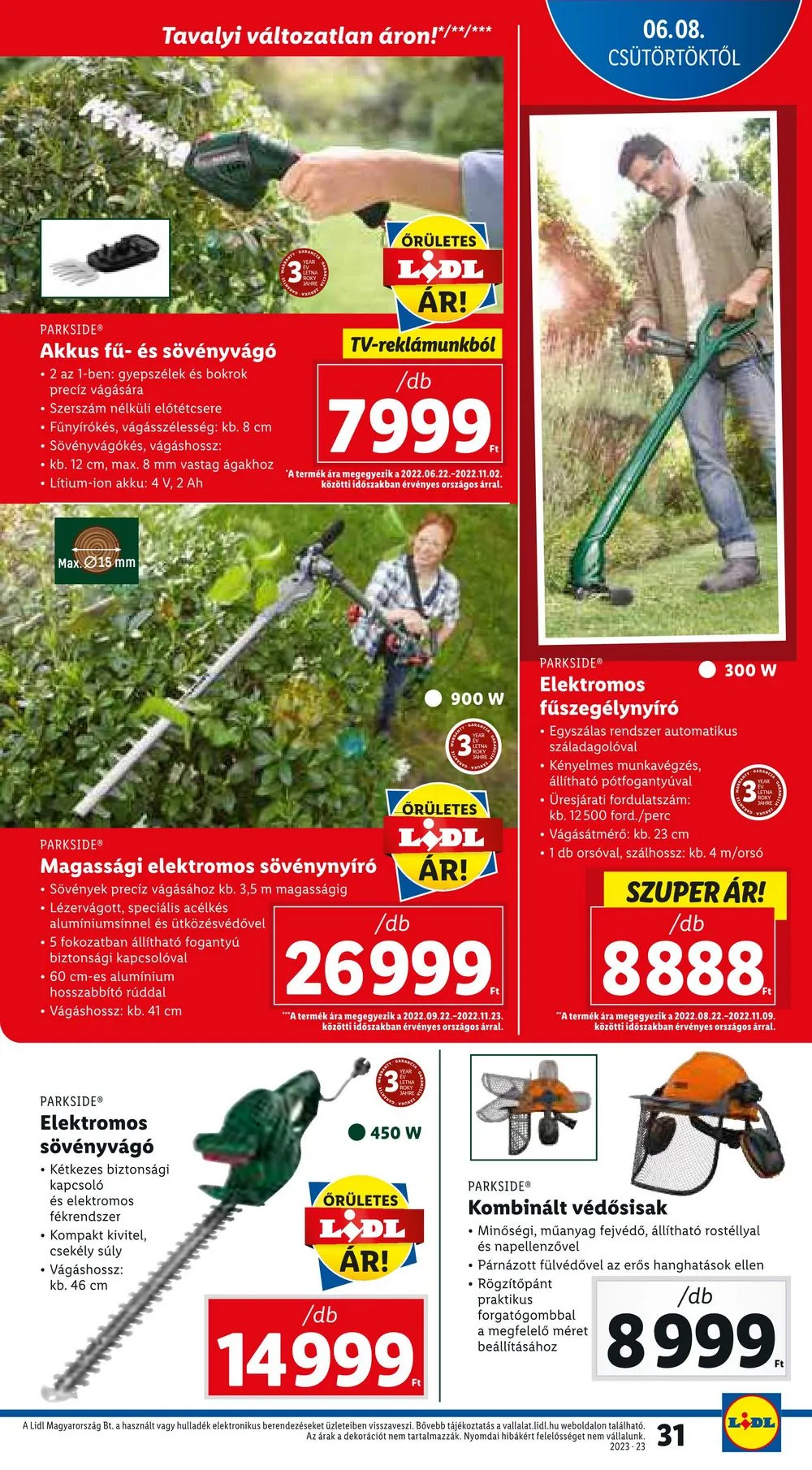 Lidl akciós újság 06.08–06.14 – 31. oldal
