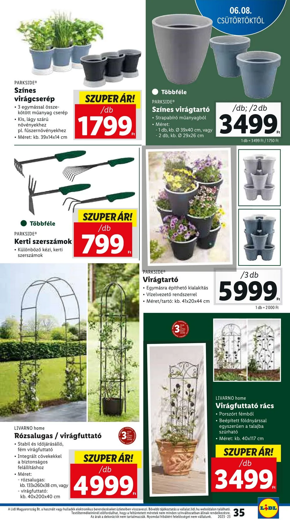 Lidl akciós újság 06.08–06.14 – 35. oldal