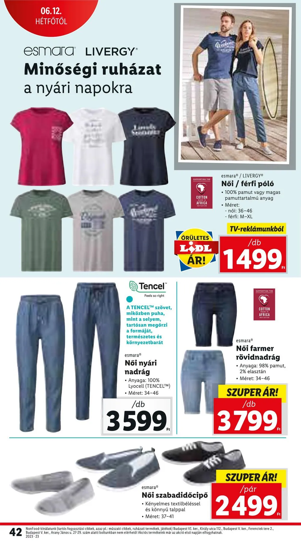 Lidl akciós újság 06.08–06.14 – 42. oldal