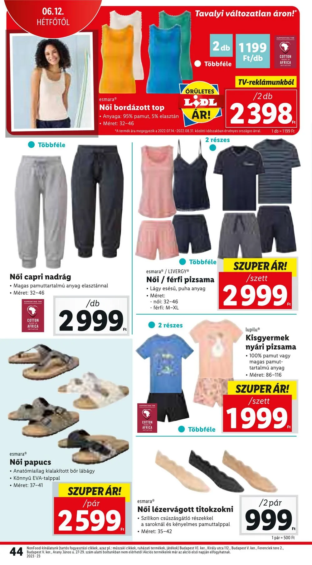 Lidl akciós újság 06.08–06.14 – 44. oldal