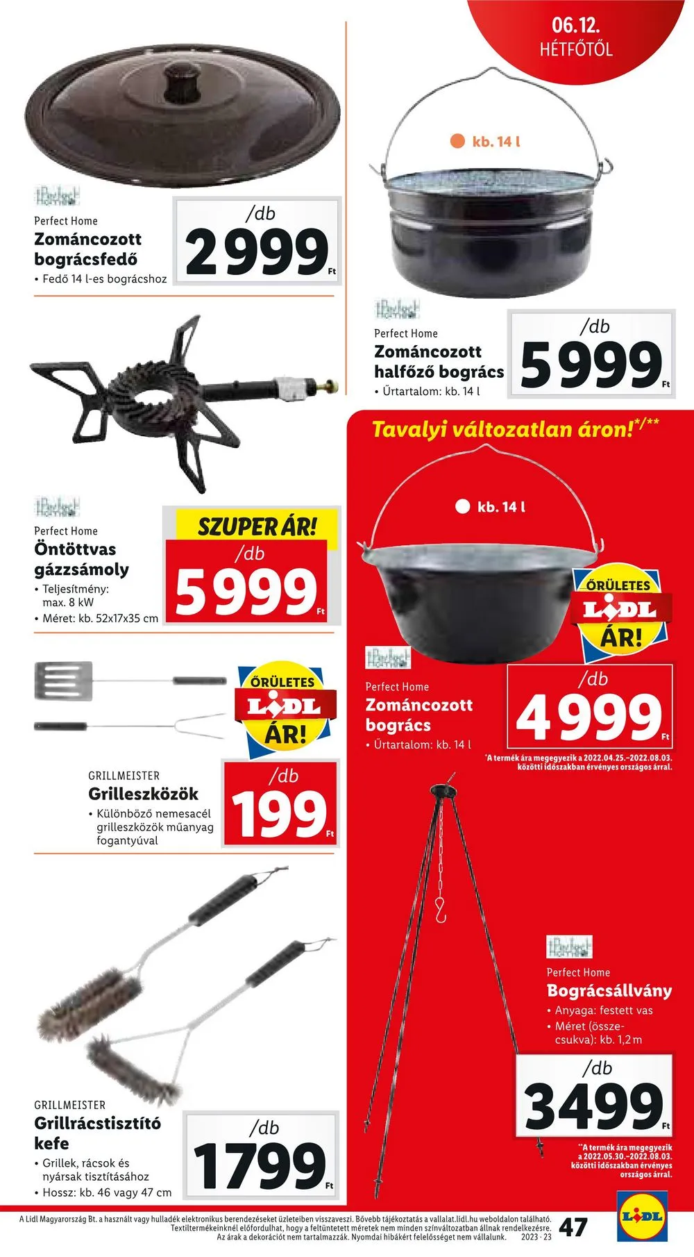 Lidl akciós újság 06.08–06.14 – 47. oldal