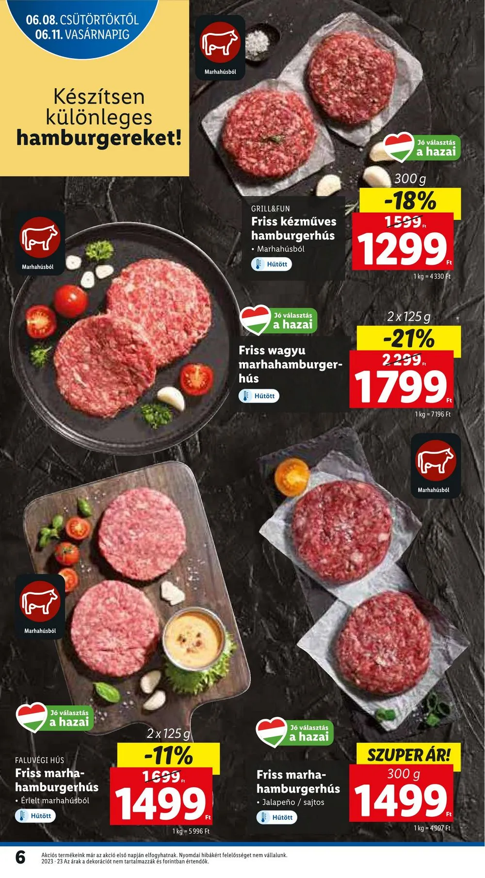 Lidl akciós újság 06.08–06.14 – 6. oldal