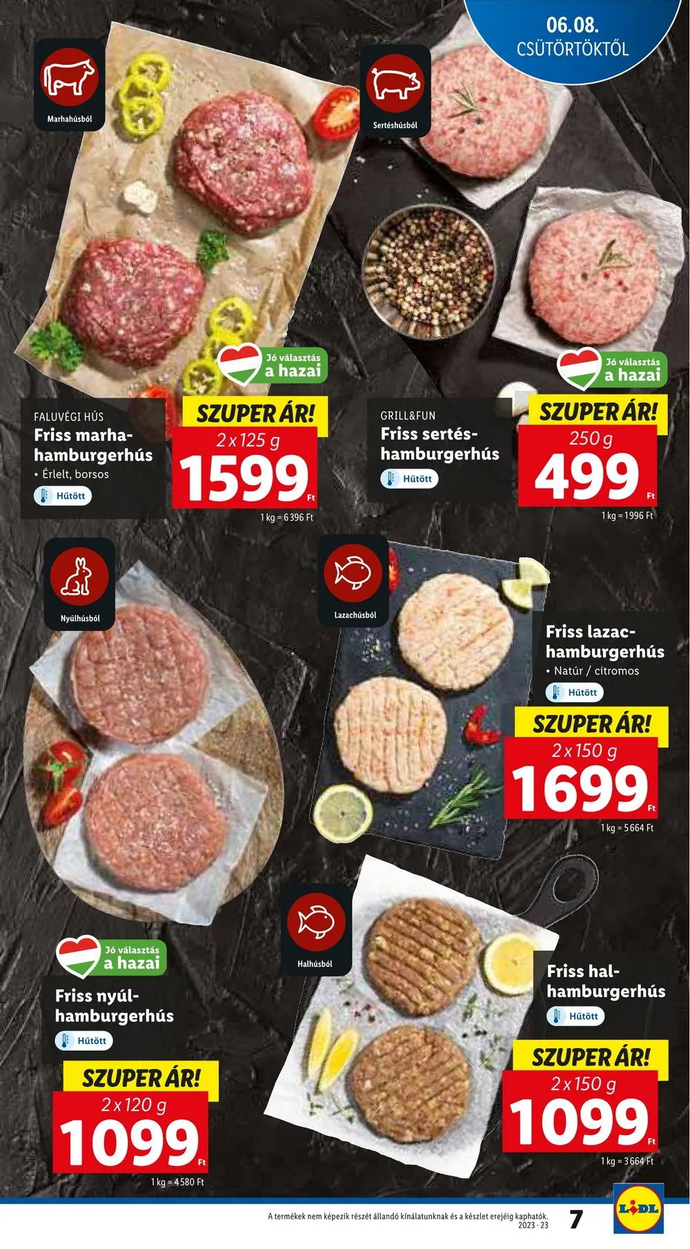 Lidl akciós újság 06.08–06.14 – 7. oldal
