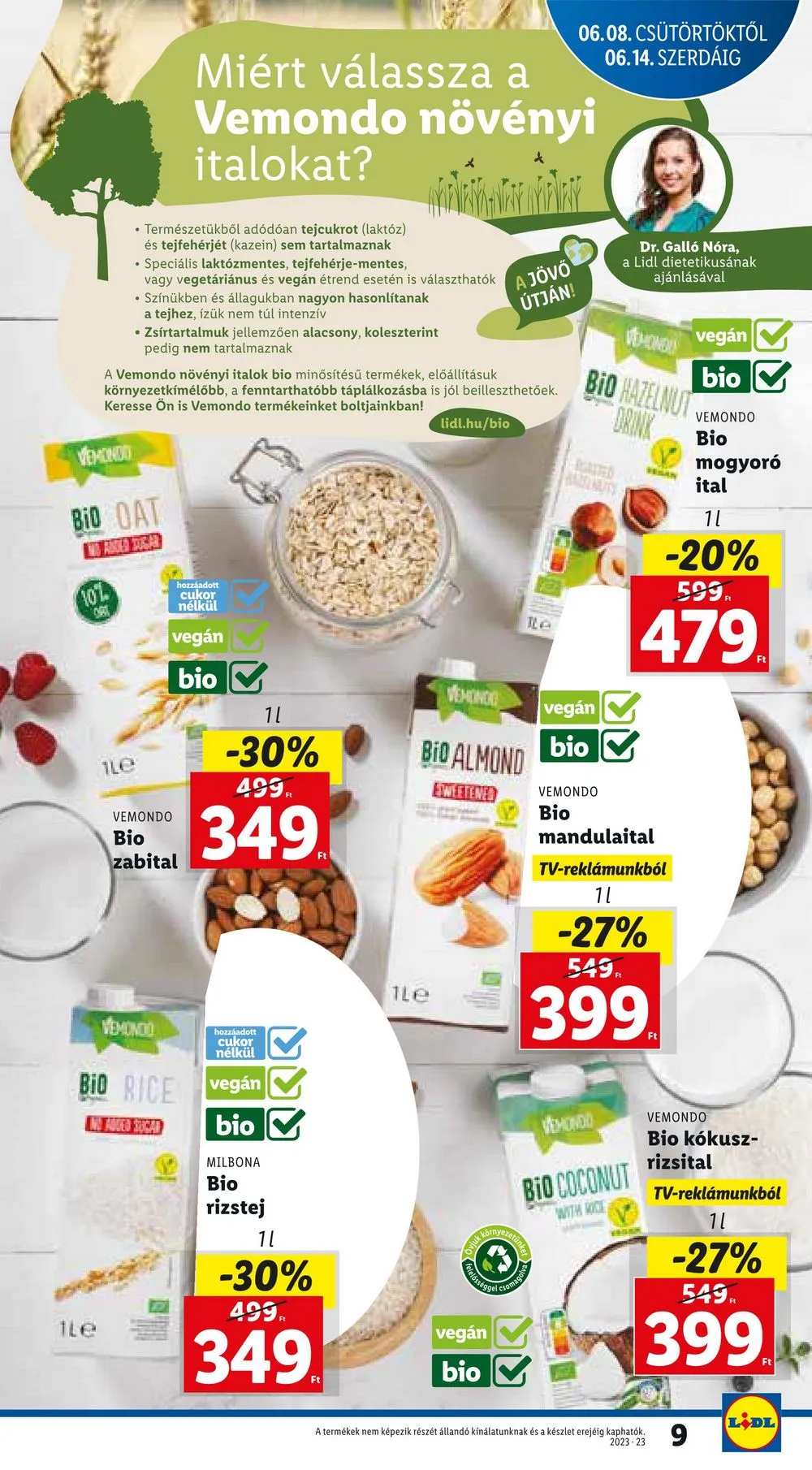 Lidl akciós újság 06.08–06.14 – 9. oldal
