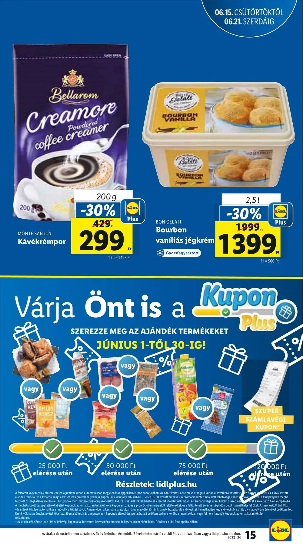 Lidl akciós újság 06.15–06.18 – 15. oldal
