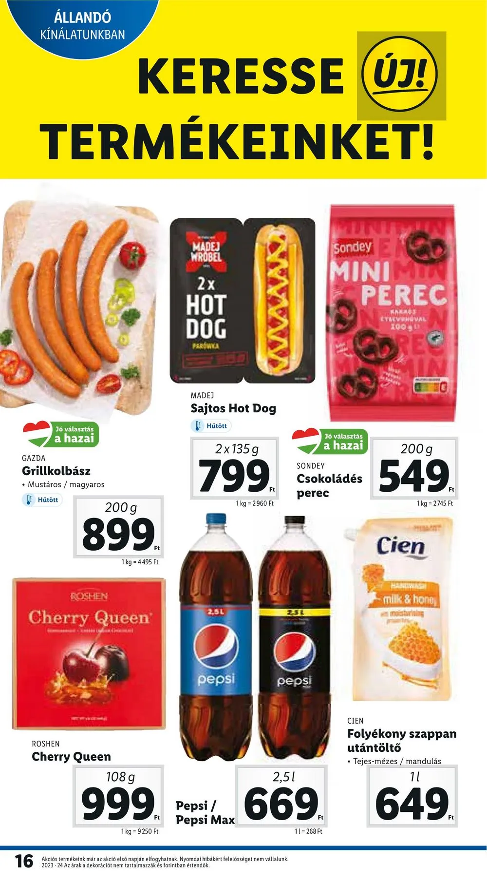 Lidl akciós újság 06.15–06.18 – 16. oldal