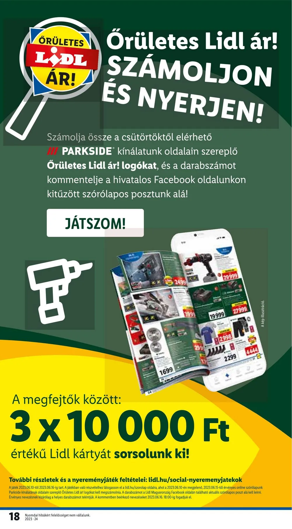 Lidl akciós újság 06.15–06.18 – 18. oldal