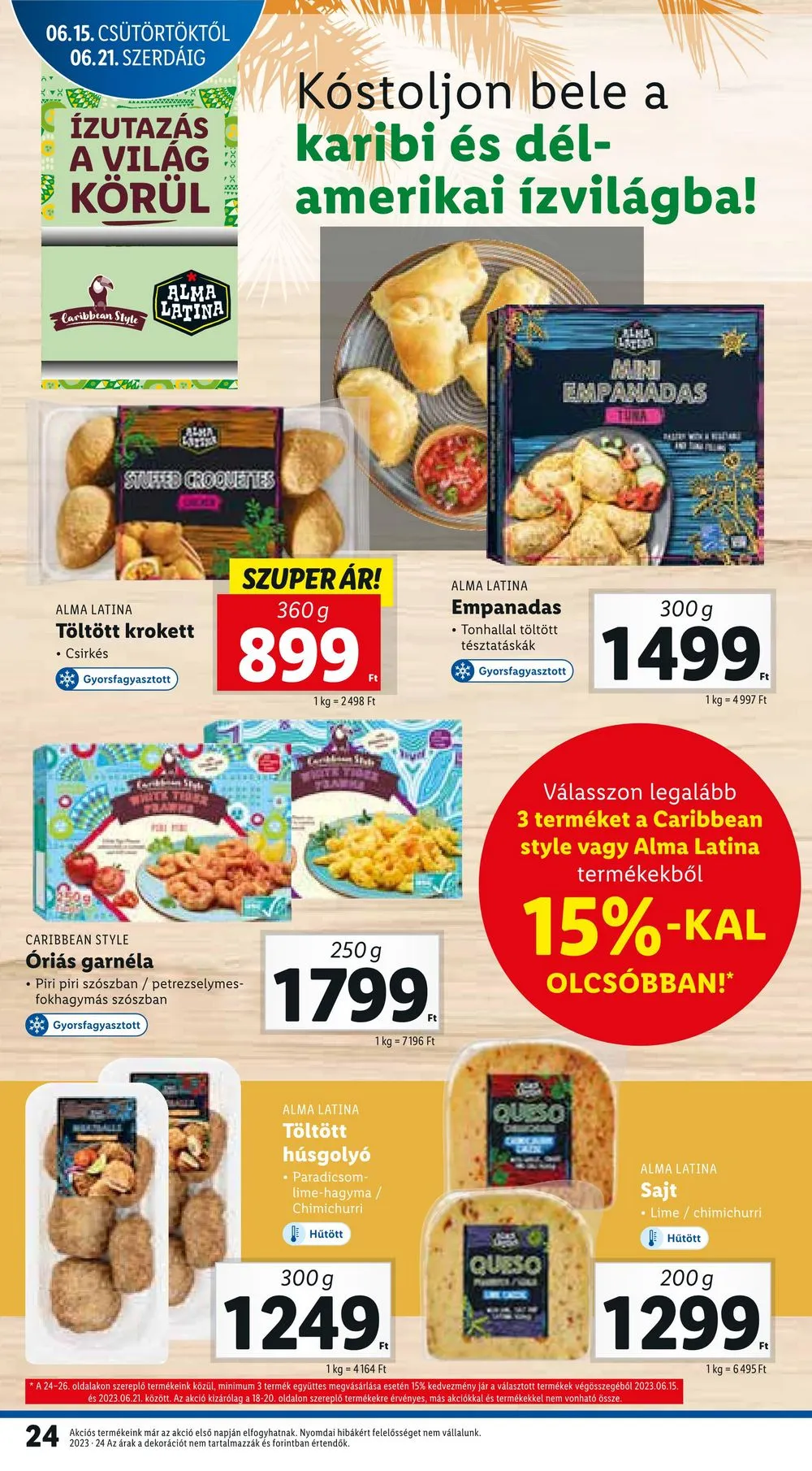 Lidl akciós újság 06.15–06.18 – 24. oldal