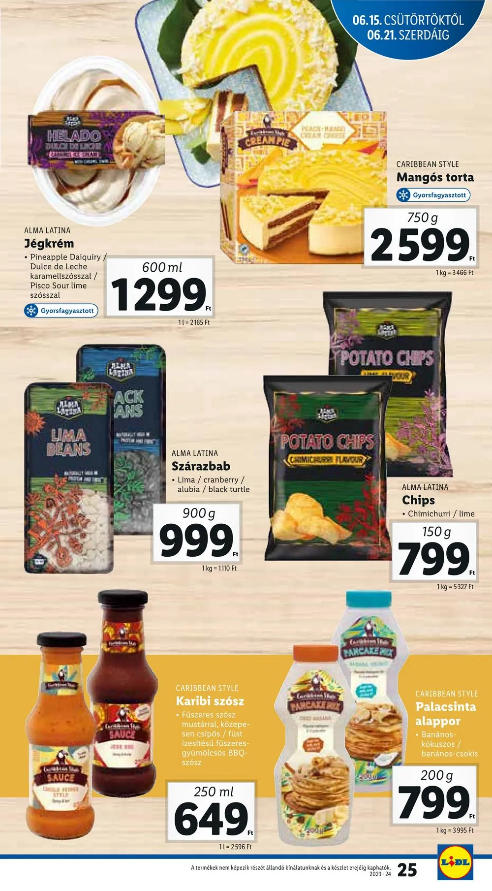 Lidl akciós újság 06.15–06.18 – 25. oldal