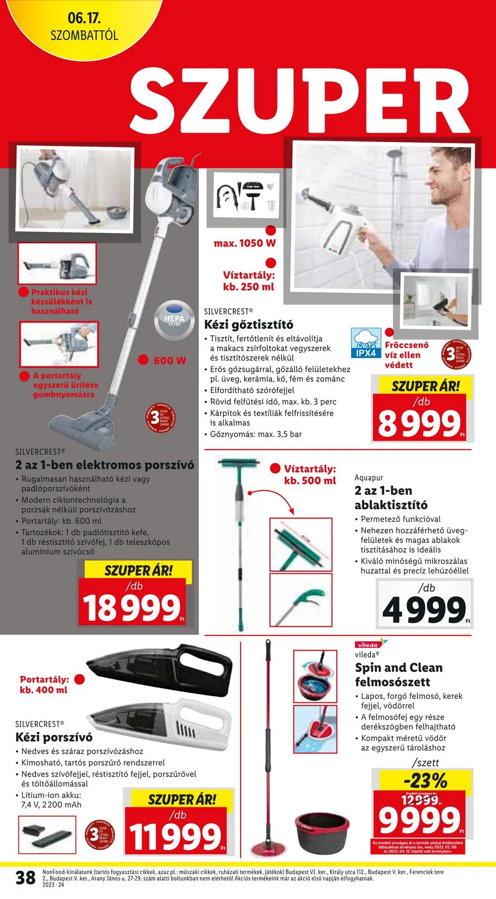 Lidl akciós újság 06.15–06.18 – 38. oldal