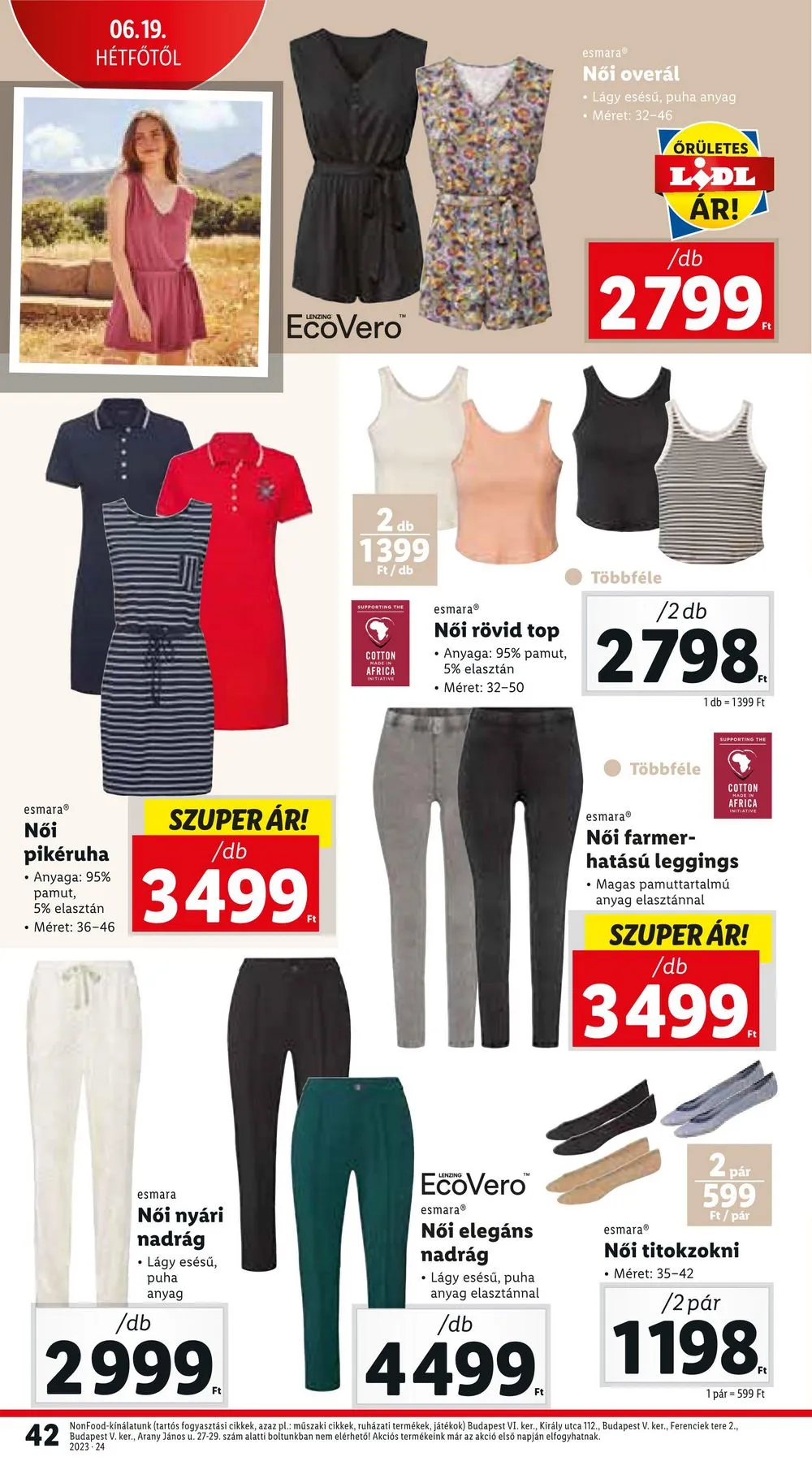 Lidl akciós újság 06.15–06.18 – 42. oldal