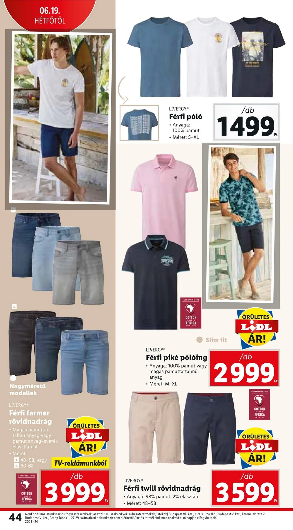 Lidl akciós újság 06.15–06.18 – 44. oldal