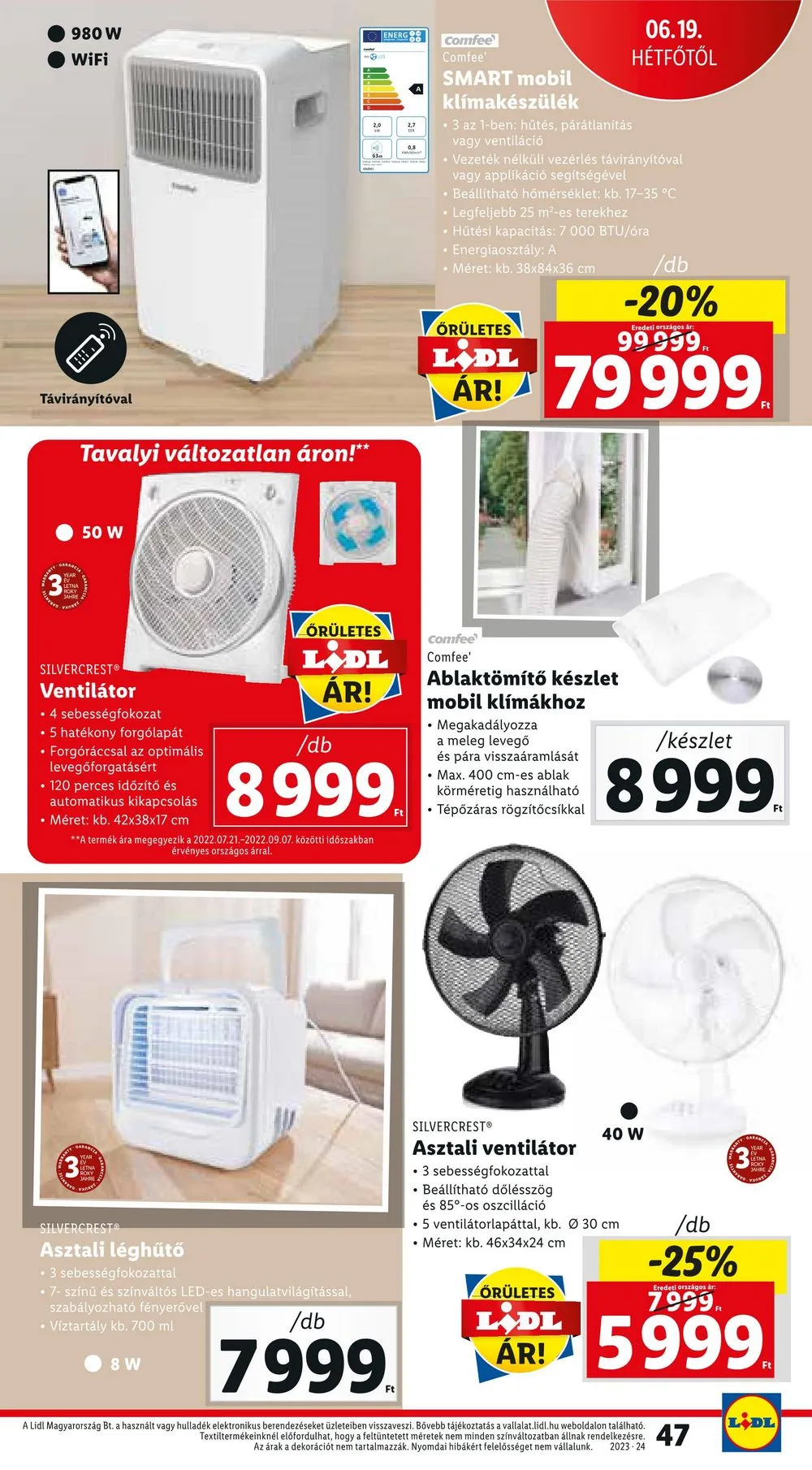 Lidl akciós újság 06.15–06.18 – 47. oldal