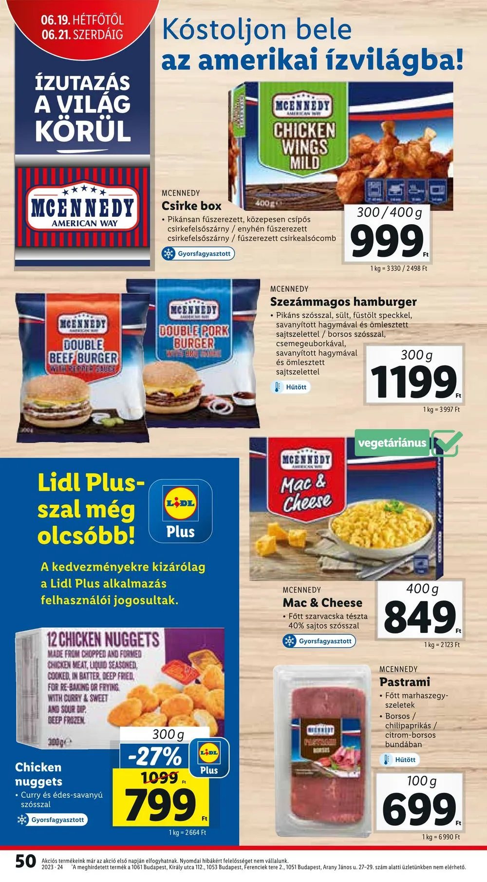 Lidl akciós újság 06.15–06.18 – 50. oldal