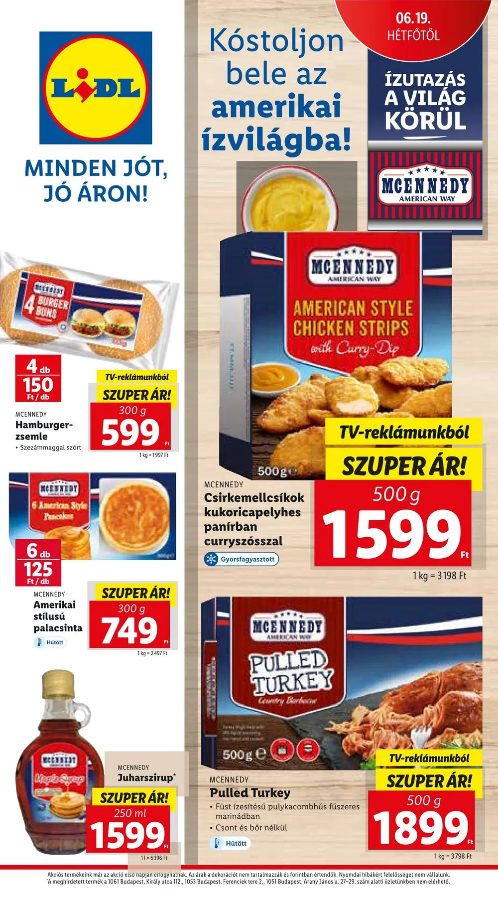 Lidl akciós újság 06.15–06.18 – 54. oldal