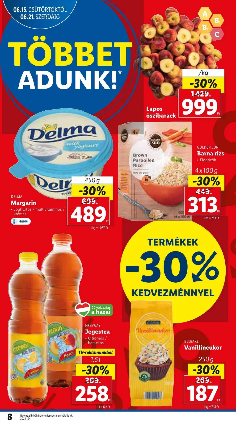 Lidl akciós újság 06.15–06.18 – 8. oldal