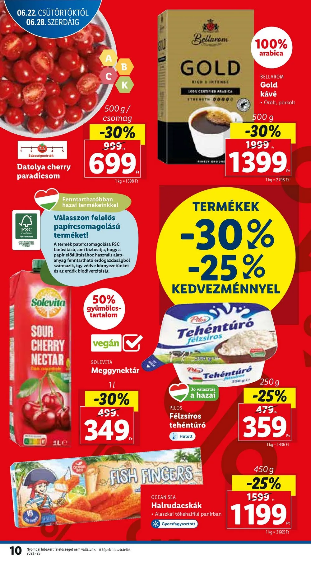 Lidl akciós újság 06.22–06.28 – 10. oldal