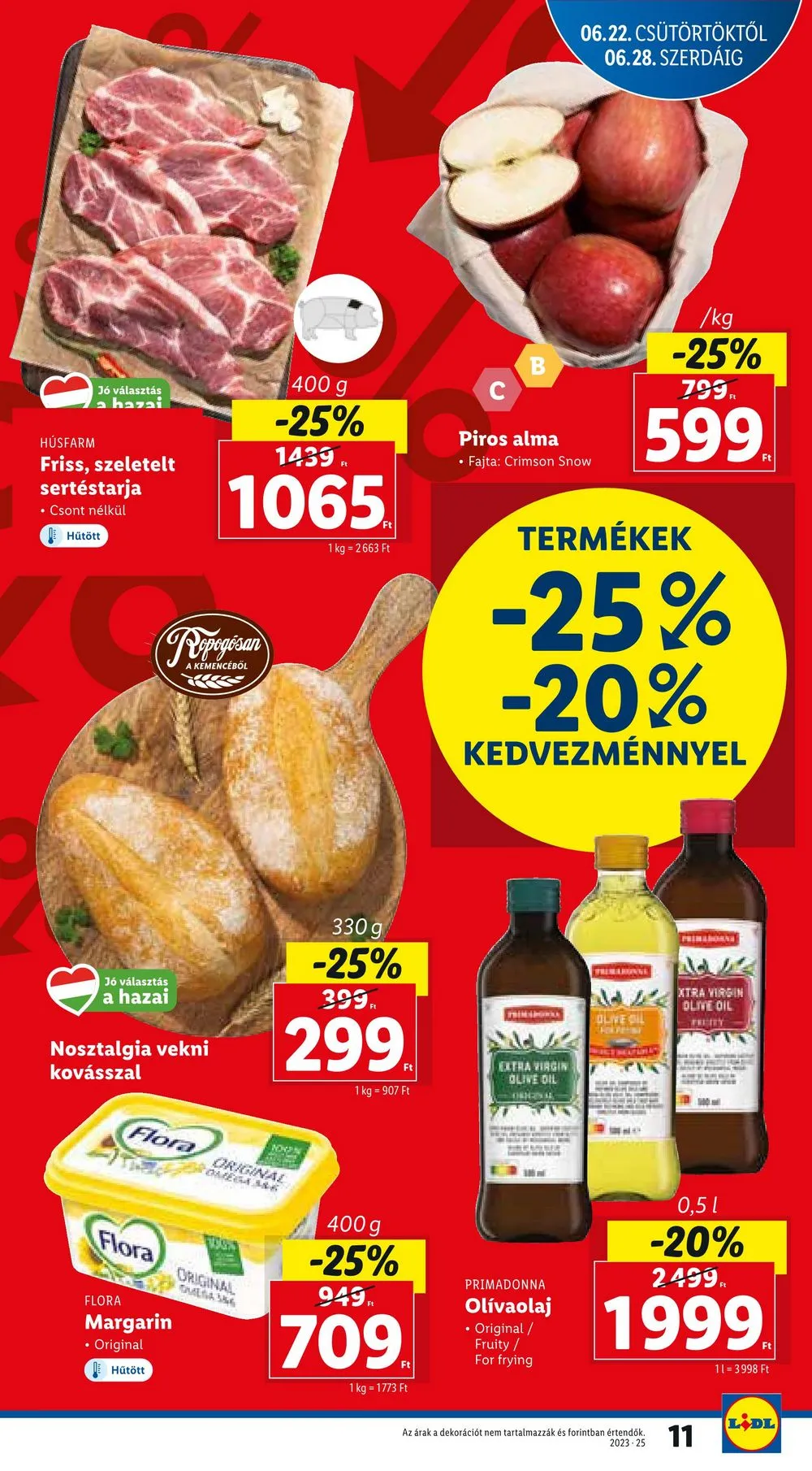Lidl akciós újság 06.22–06.28 – 11. oldal