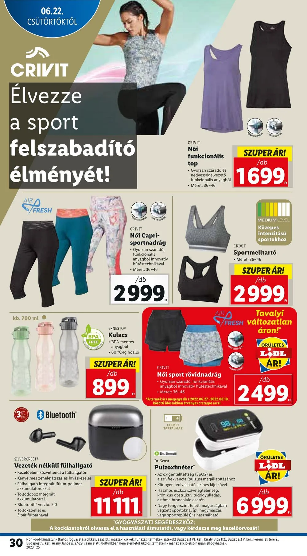 Lidl akciós újság 06.22–06.28 – 30. oldal