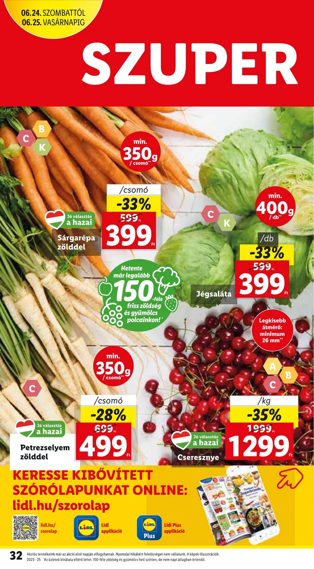 Lidl akciós újság 06.22–06.28 – 32. oldal