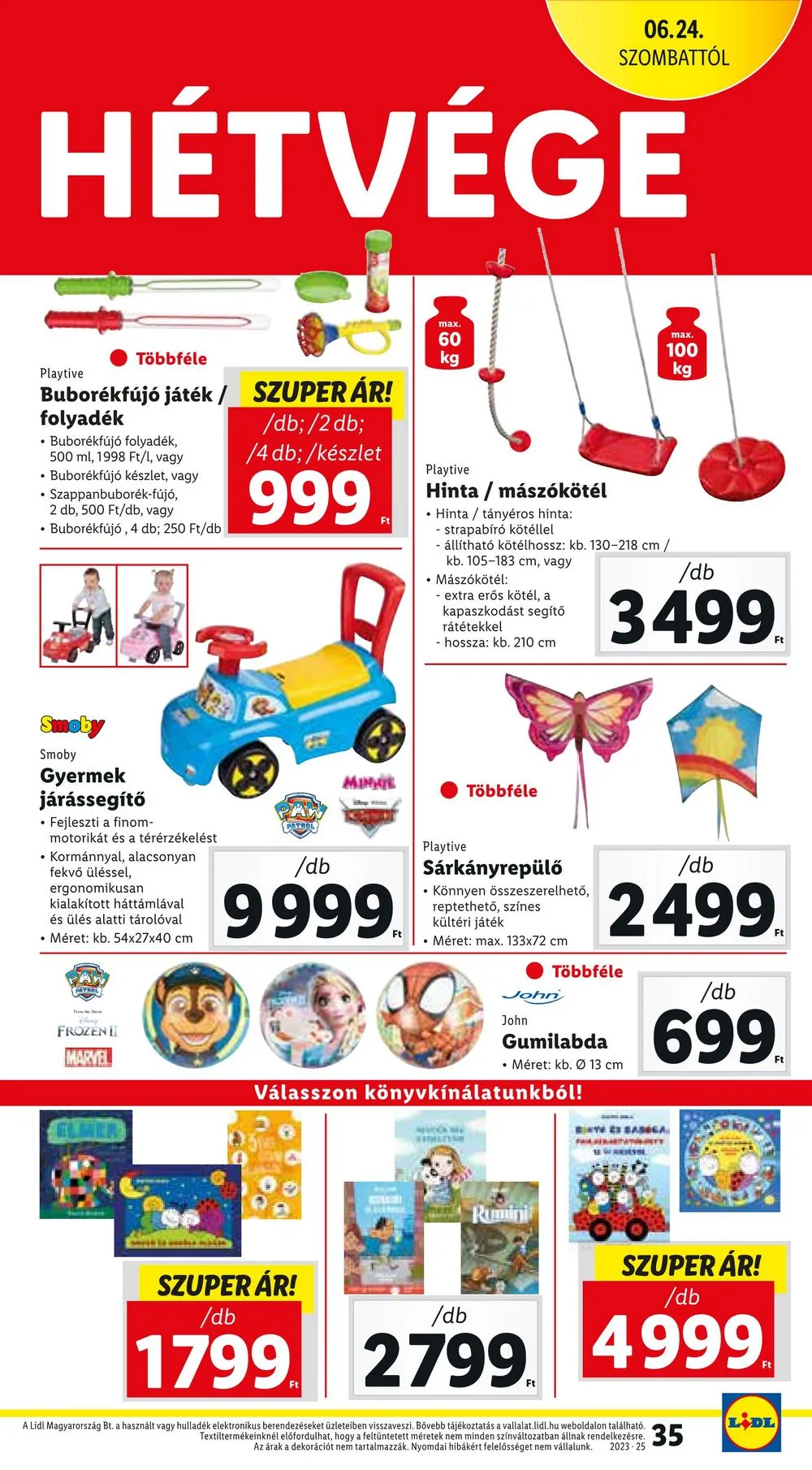 Lidl akciós újság 06.22–06.28 – 35. oldal