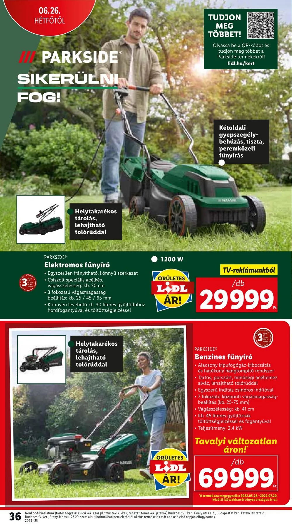 Lidl akciós újság 06.22–06.28 – 36. oldal