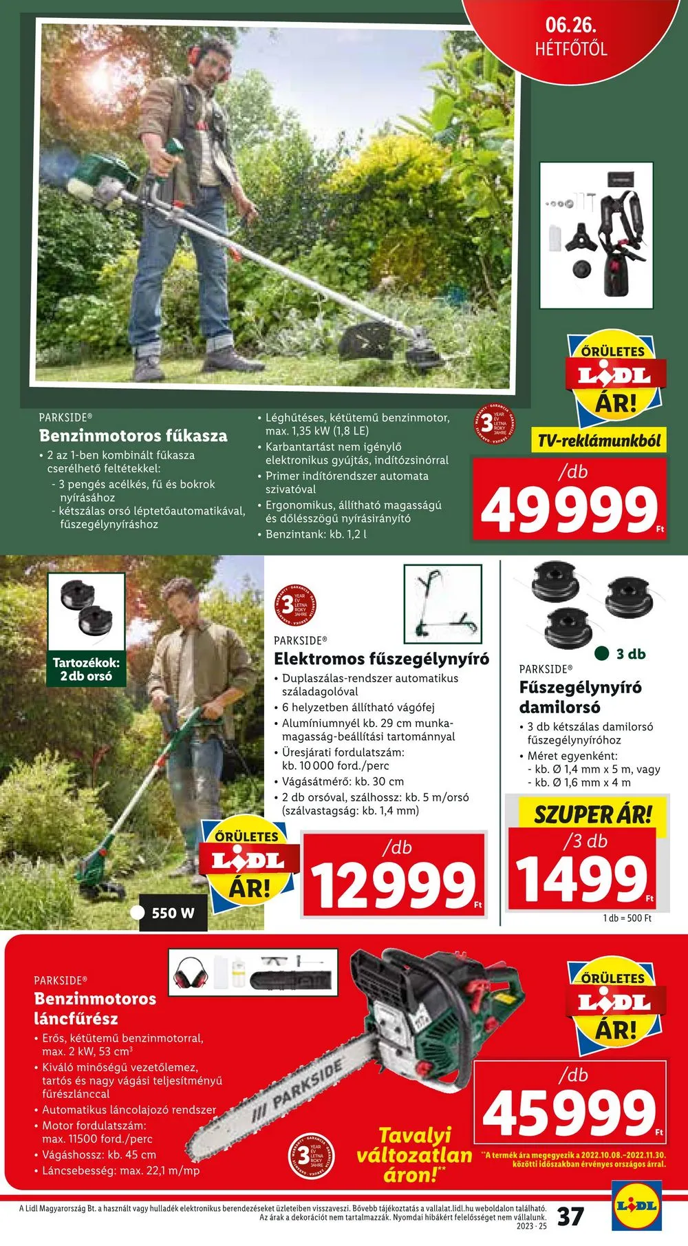 Lidl akciós újság 06.22–06.28 – 37. oldal