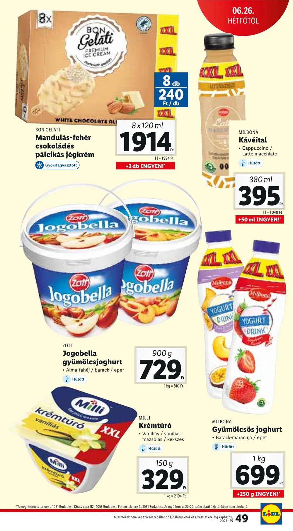Lidl akciós újság 06.22–06.28 – 49. oldal