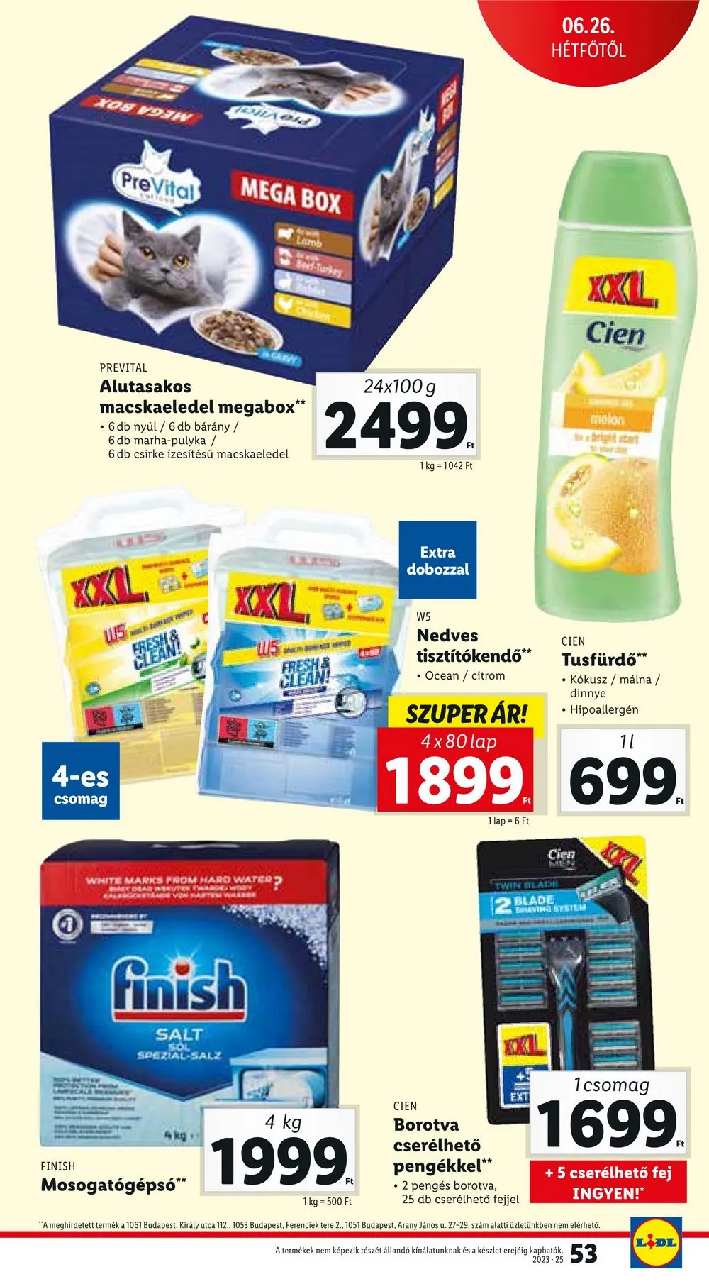 Lidl akciós újság 06.22–06.28 – 53. oldal
