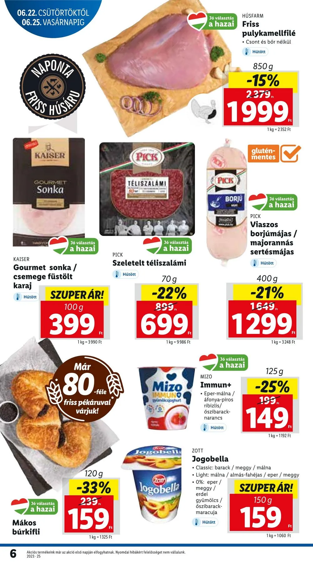 Lidl akciós újság 06.22–06.28 – 6. oldal