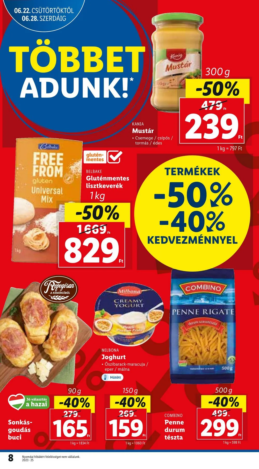 Lidl akciós újság 06.22–06.28 – 8. oldal