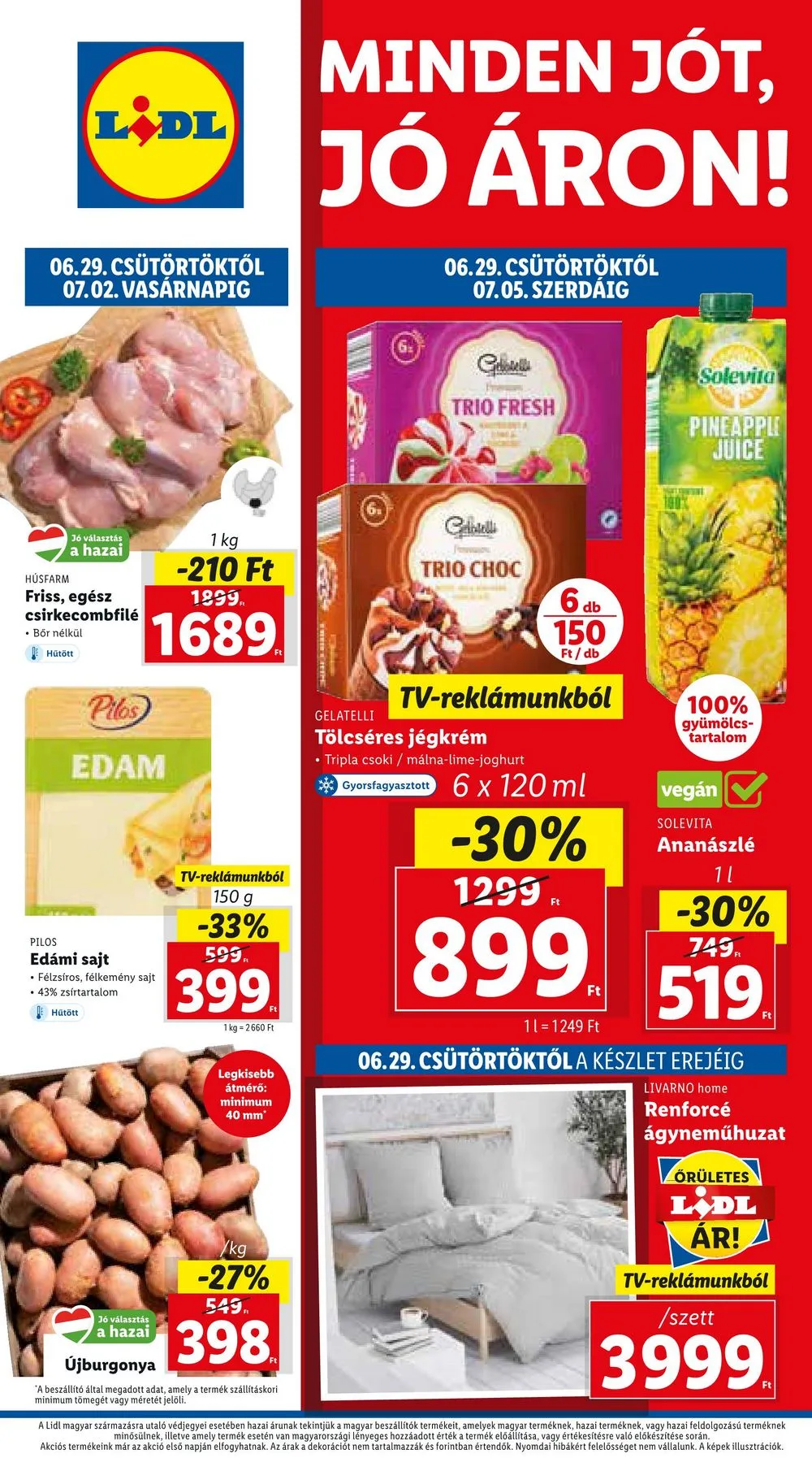 Lidl akciós újság 06.29–07.02