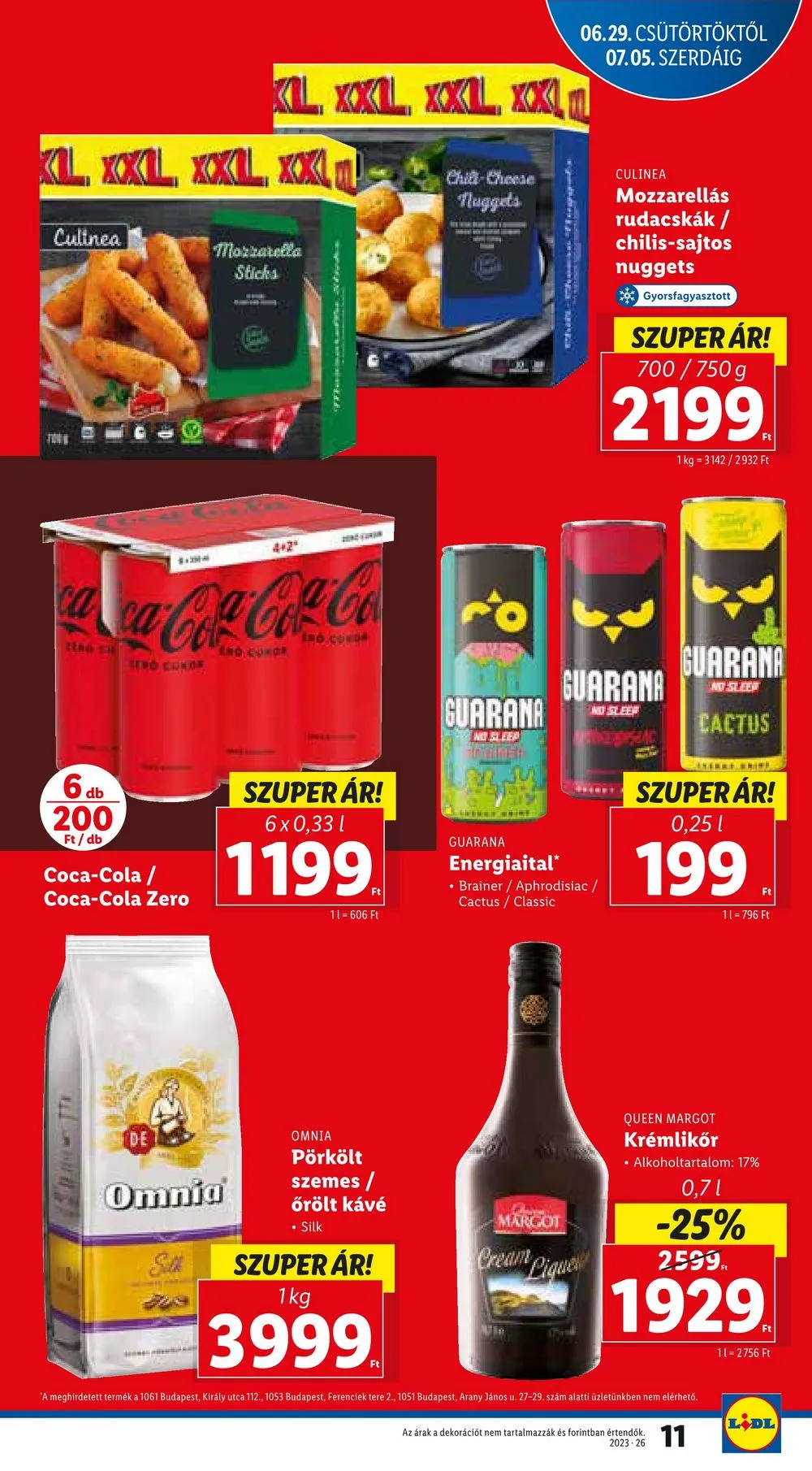 Lidl akciós újság 06.29–07.02 – 11. oldal