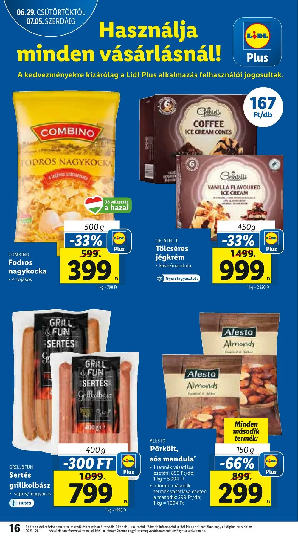 Lidl akciós újság 06.29–07.02 – 16. oldal
