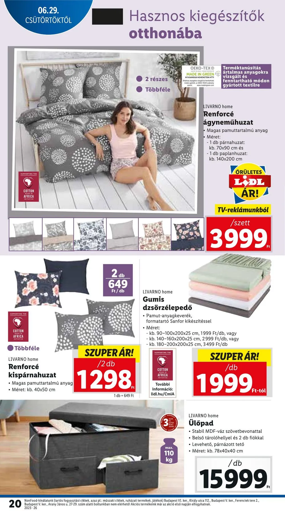 Lidl akciós újság 06.29–07.02 – 20. oldal
