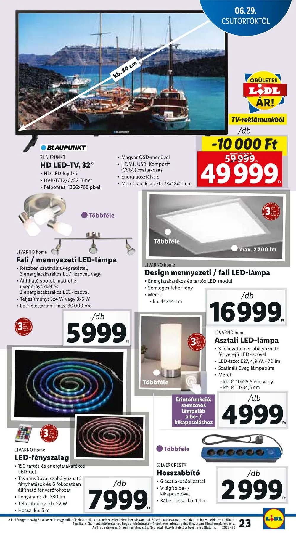Lidl akciós újság 06.29–07.02 – 23. oldal