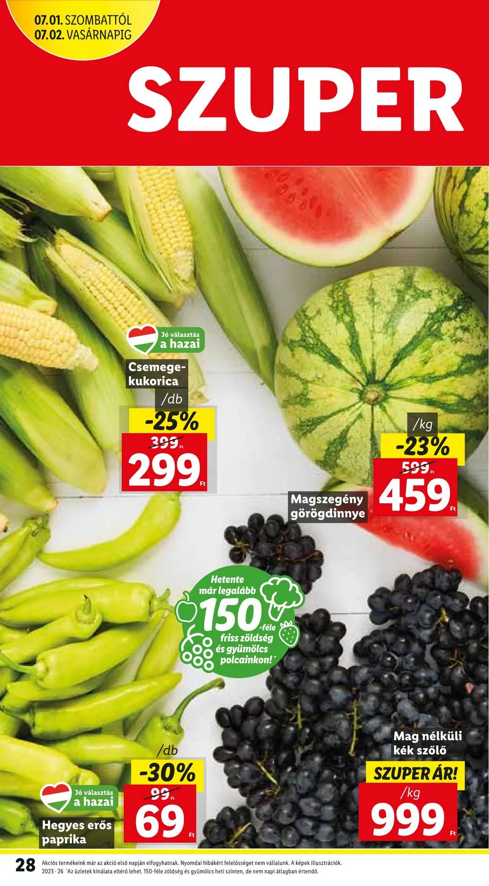 Lidl akciós újság 06.29–07.02 – 28. oldal