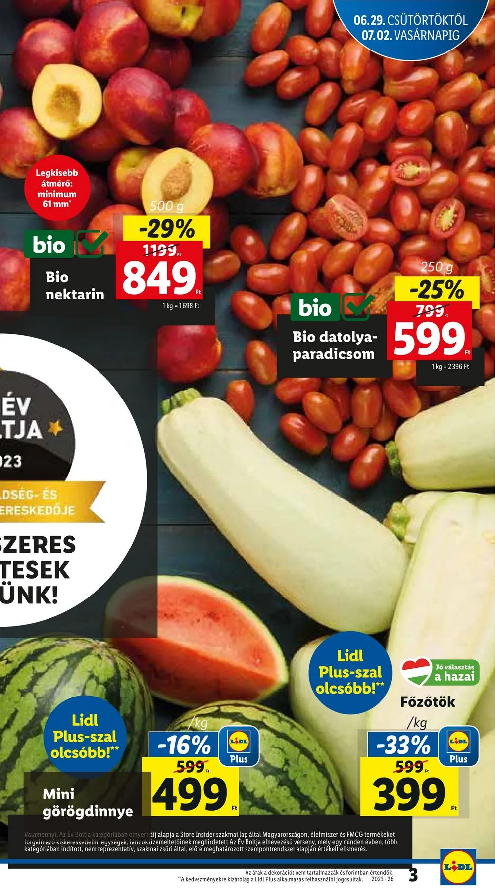 Lidl akciós újság 06.29–07.02 – 3. oldal