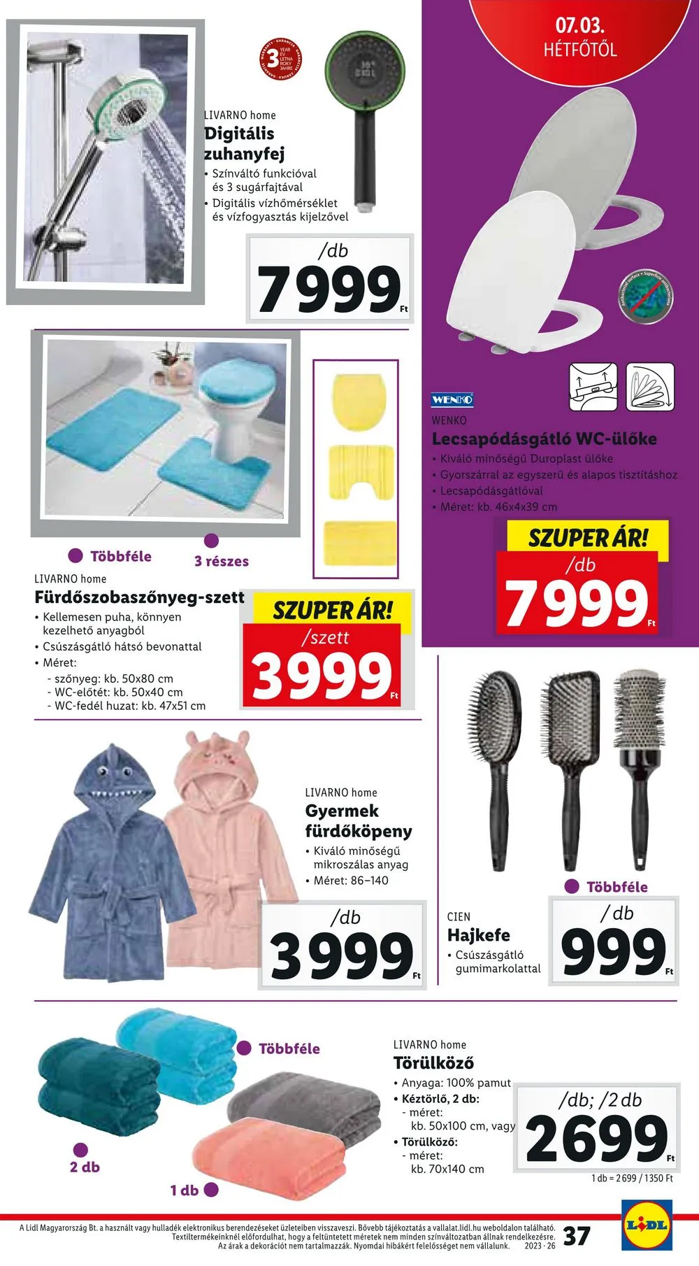 Lidl akciós újság 06.29–07.02 – 37. oldal