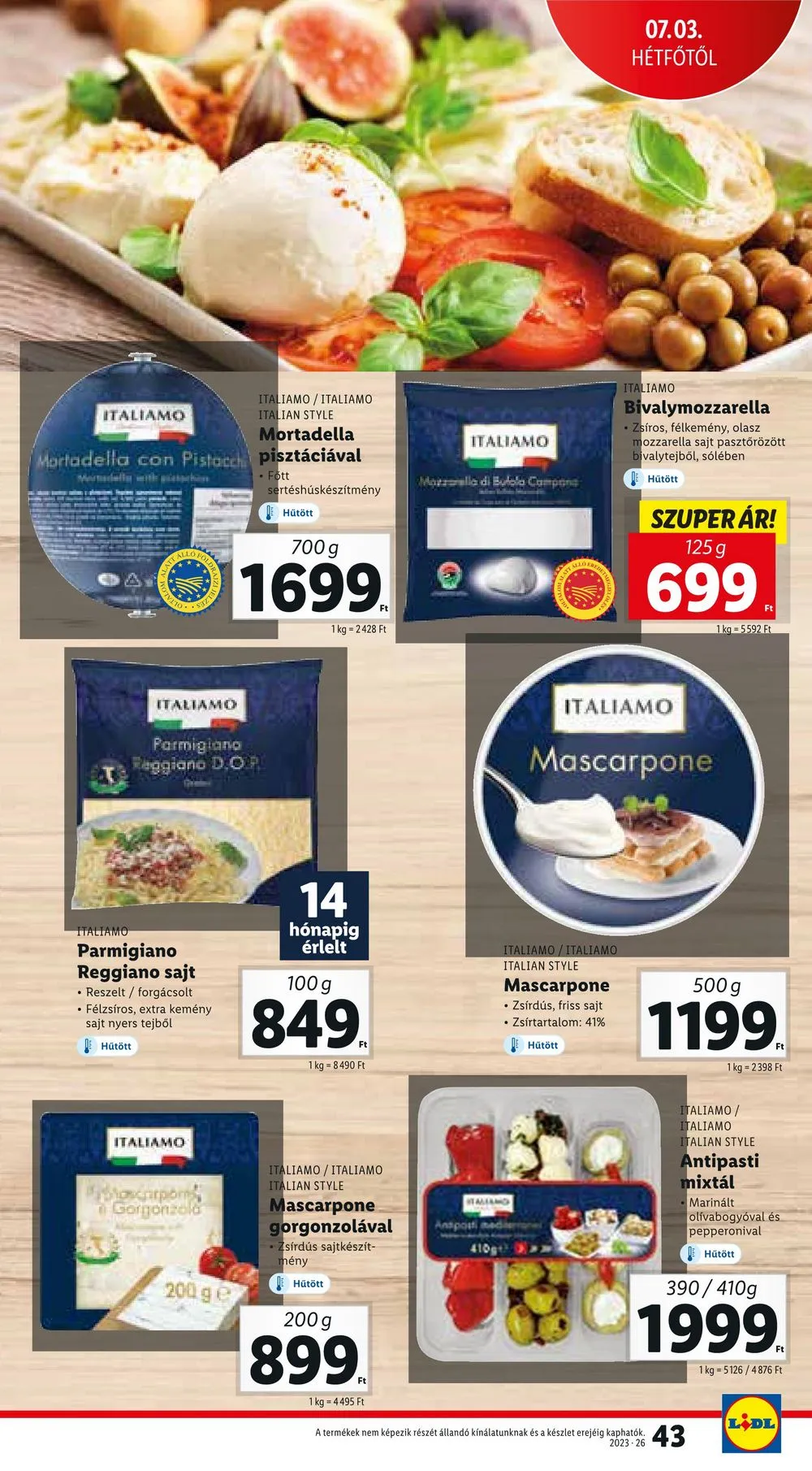 Lidl akciós újság 06.29–07.02 – 43. oldal