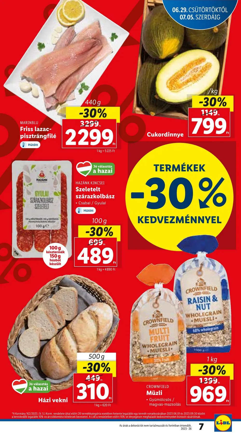 Lidl akciós újság 06.29–07.02 – 7. oldal