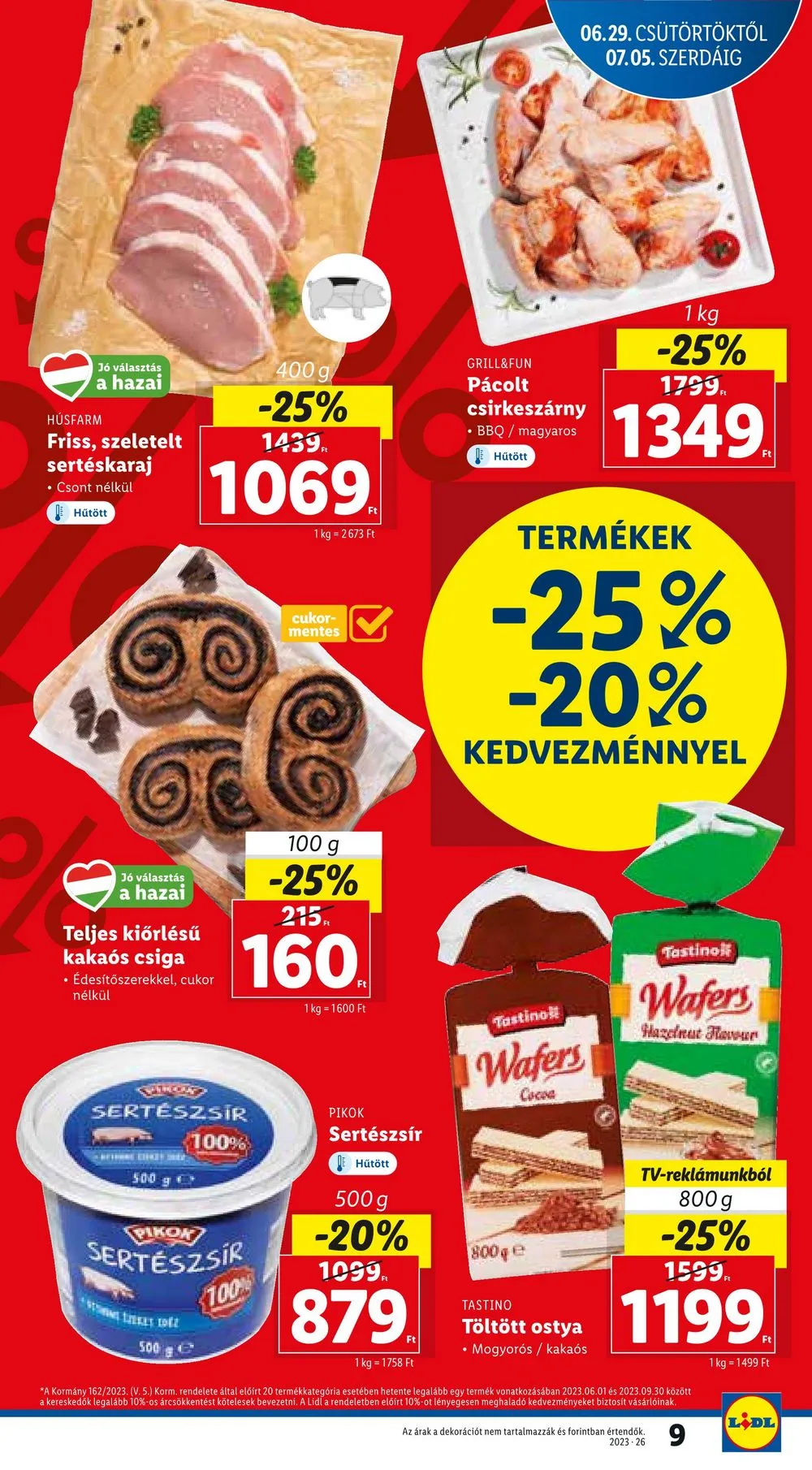 Lidl akciós újság 06.29–07.02 – 9. oldal